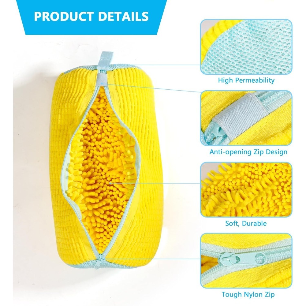 Heavy-Duty Shoe Wash Bag, 360° - Sneaker Cleaner บทวิจารณ์และราคา