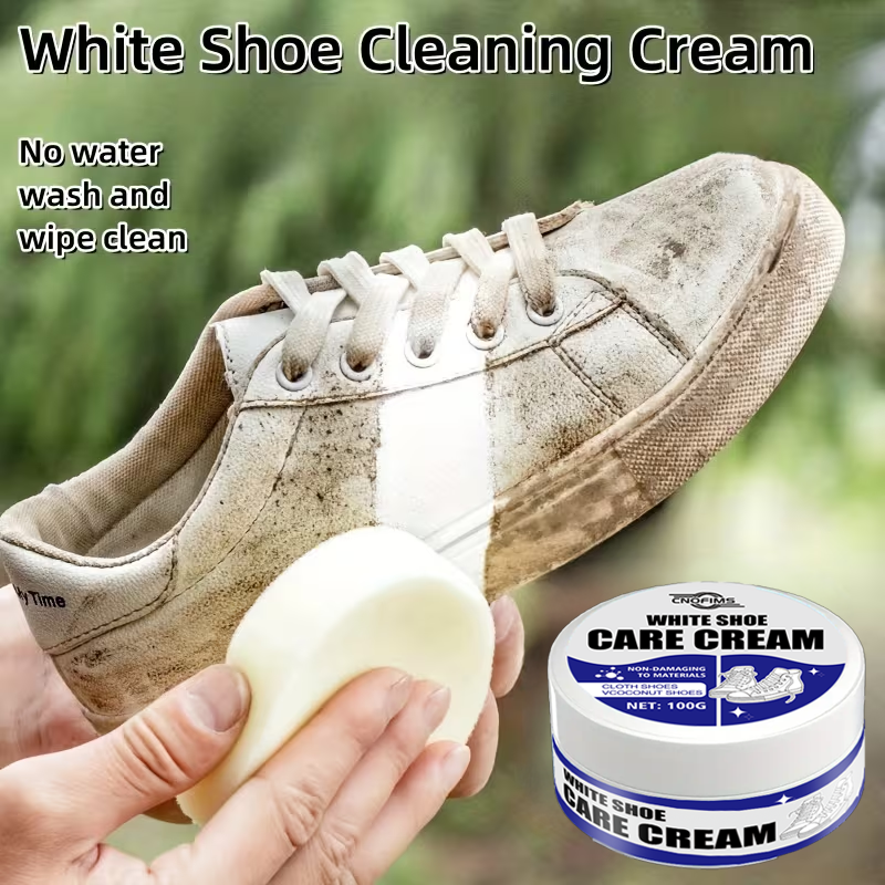 White Shoe Cleaner Cream: Stai - Sneaker Cleaner บทวิจารณ์และราคา