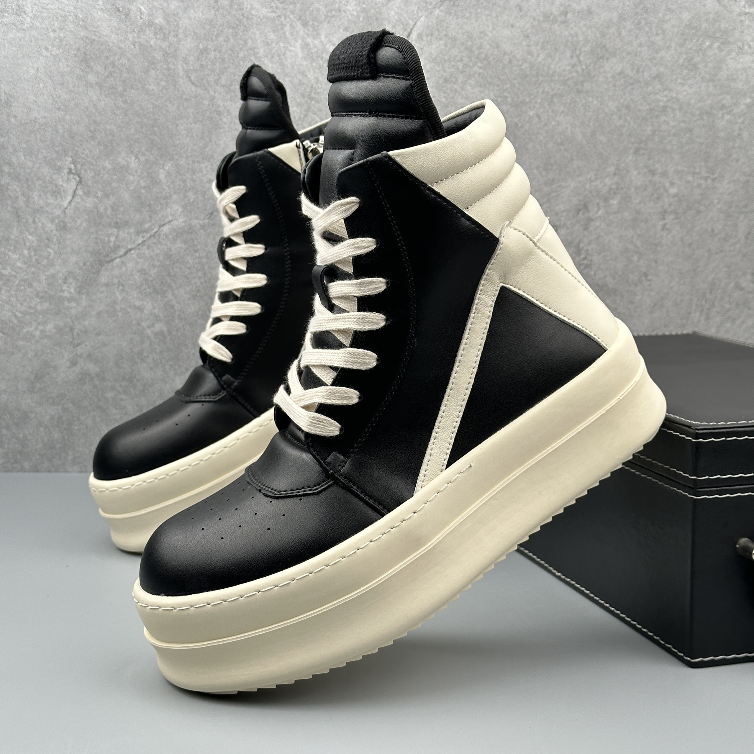 Men's Motorcycle Boots Platfor - Sneaker Zone บทวิจารณ์และราคา