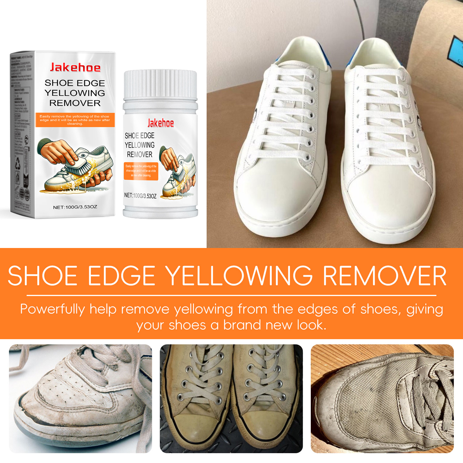 Instant Shoe Cleaner Removes D - Sneaker Cleaner บทวิจารณ์และราคา