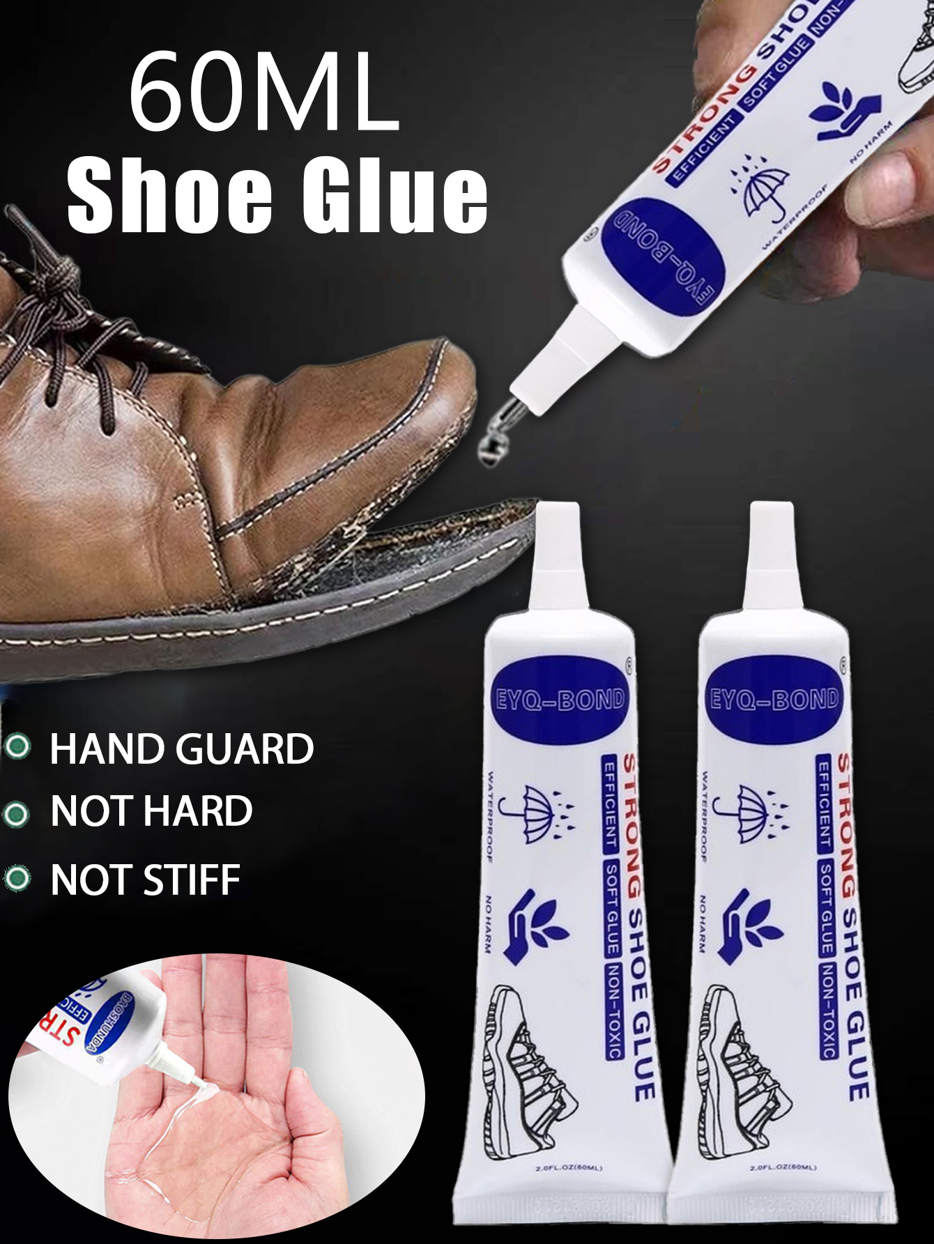 5pcs 60ml Strong Shoe Glues DI - Care For Sneaker บทวิจารณ์และราคา